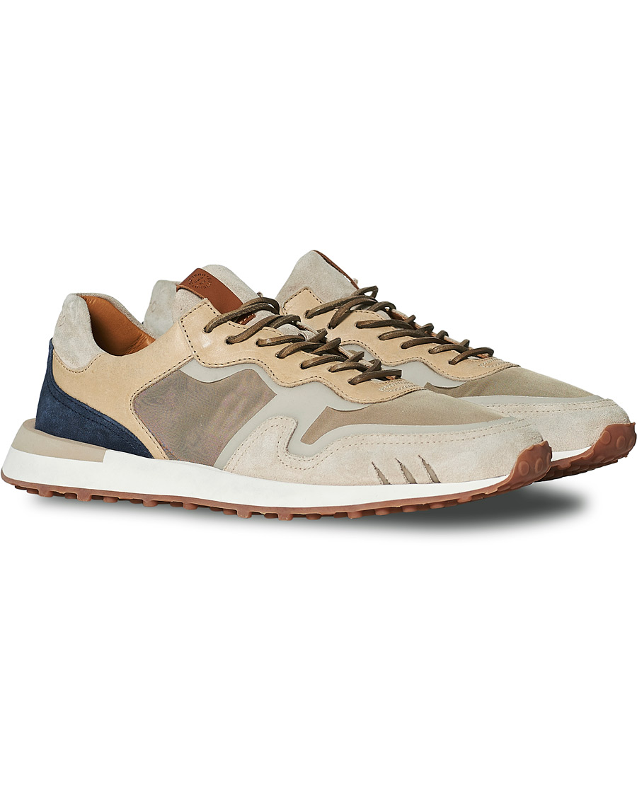 Herre | Buttero Futura Running Sneaker Beige Multi | Buttero | Futura Running Sneaker Beige Multi