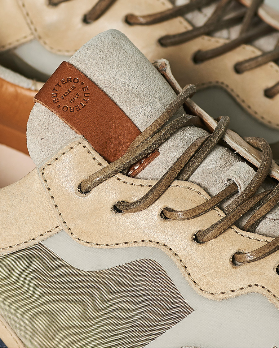 Herre | Buttero Futura Running Sneaker Beige Multi | Buttero | Futura Running Sneaker Beige Multi