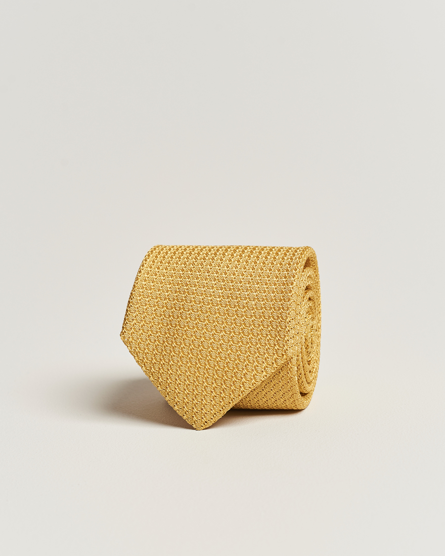 Herre | Udsalg | Amanda Christensen | Silk Grenadine 8 cm Tie Lemon