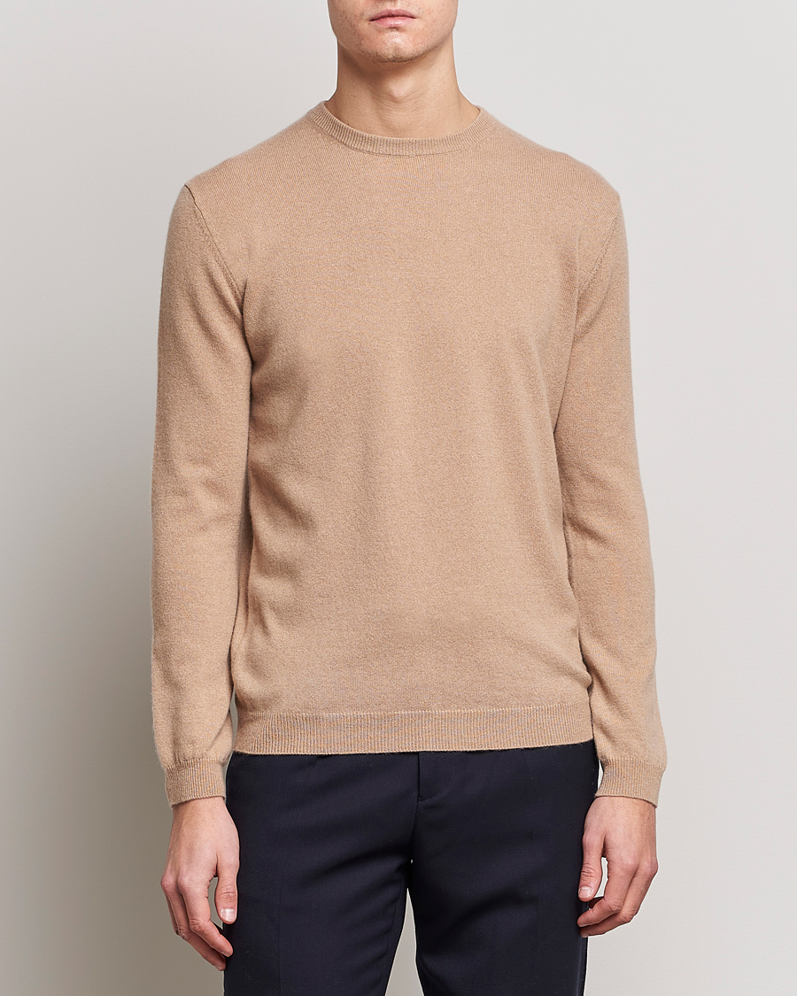Herre | Trøjer | People's Republic of Cashmere | Cashmere Roundneck Camel
