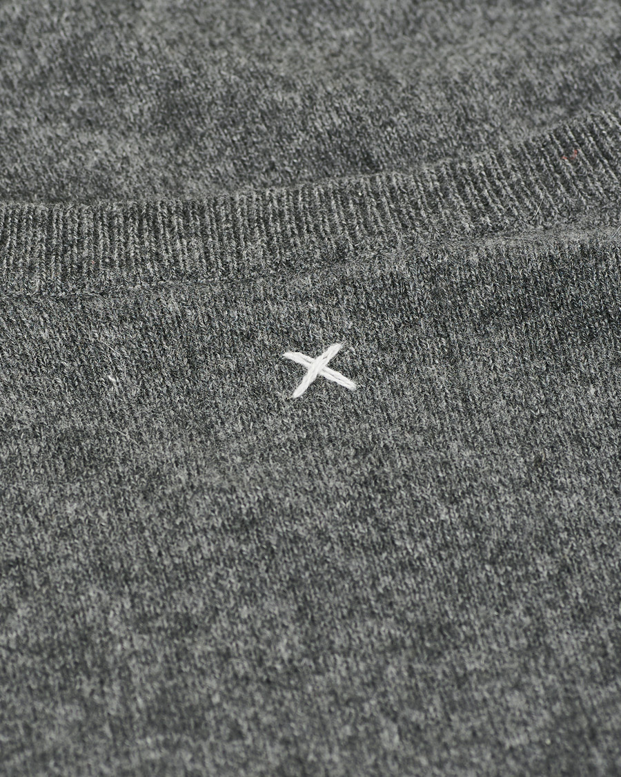 Herre | Trøjer | People's Republic of Cashmere | Cashmere Roundneck Heather Grey