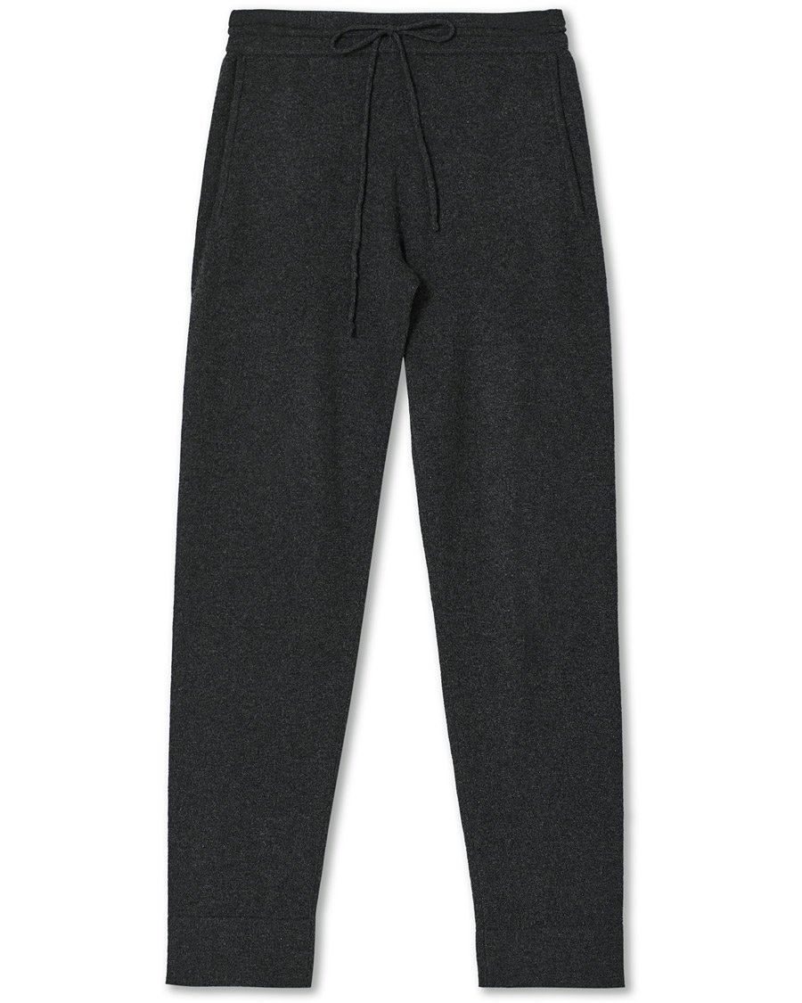 Herre | Bukser | People's Republic of Cashmere | Cashmere Sweatpants Dark Grey