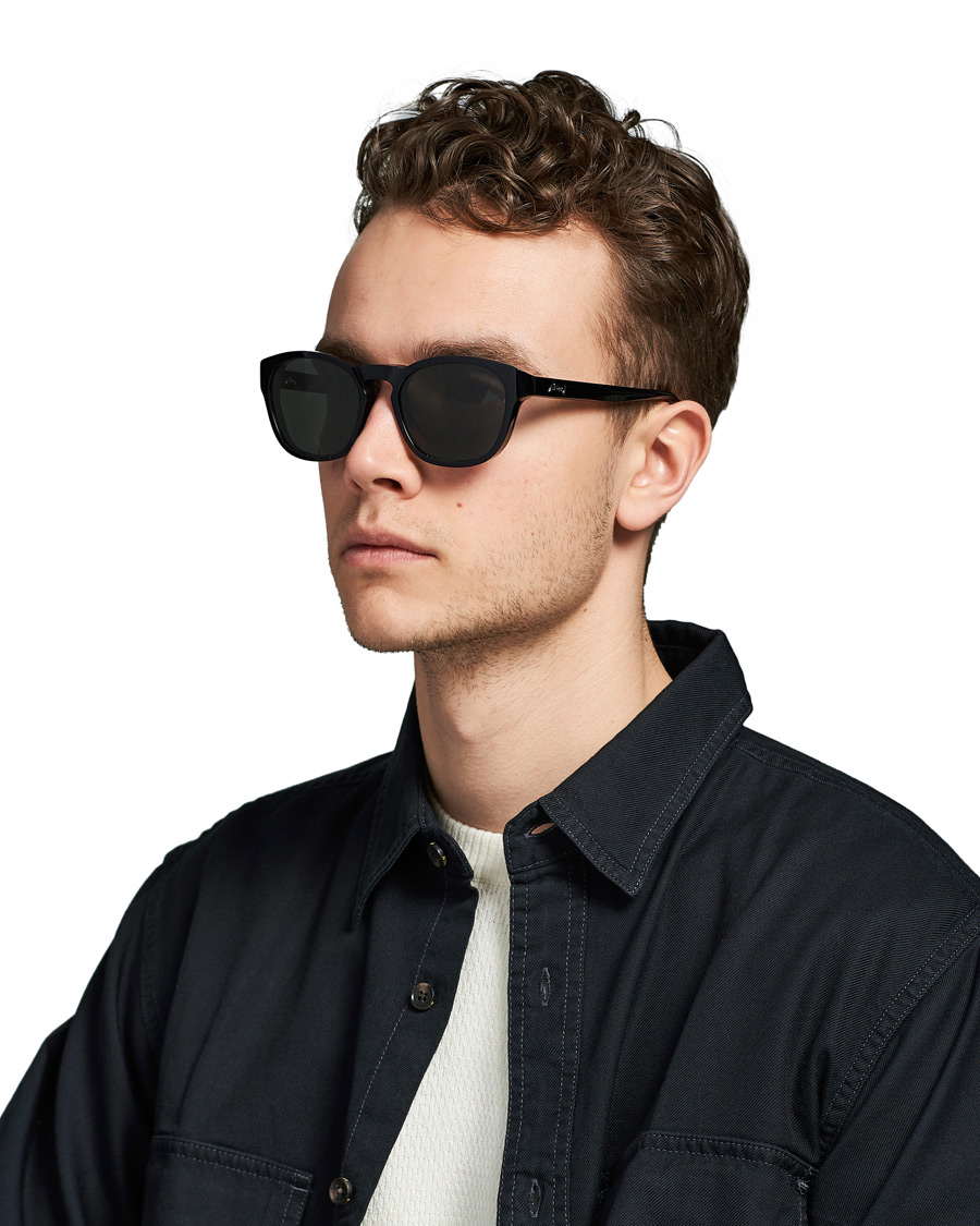 Herre | Brioni BR0082S Sunglasses Black/Grey | Brioni | BR0082S Sunglasses Black/Grey