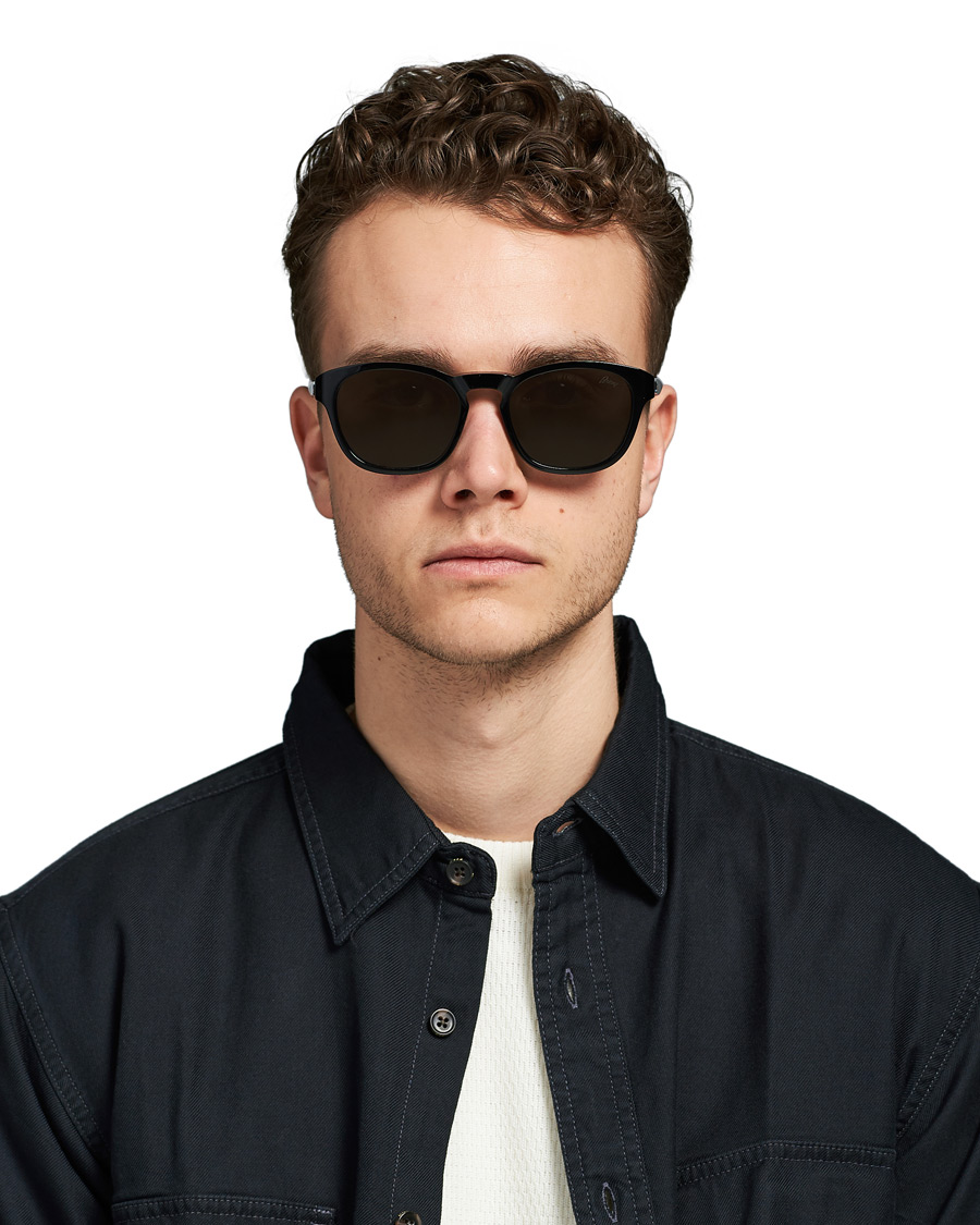 Herre | Brioni BR0082S Sunglasses Black/Grey | Brioni | BR0082S Sunglasses Black/Grey