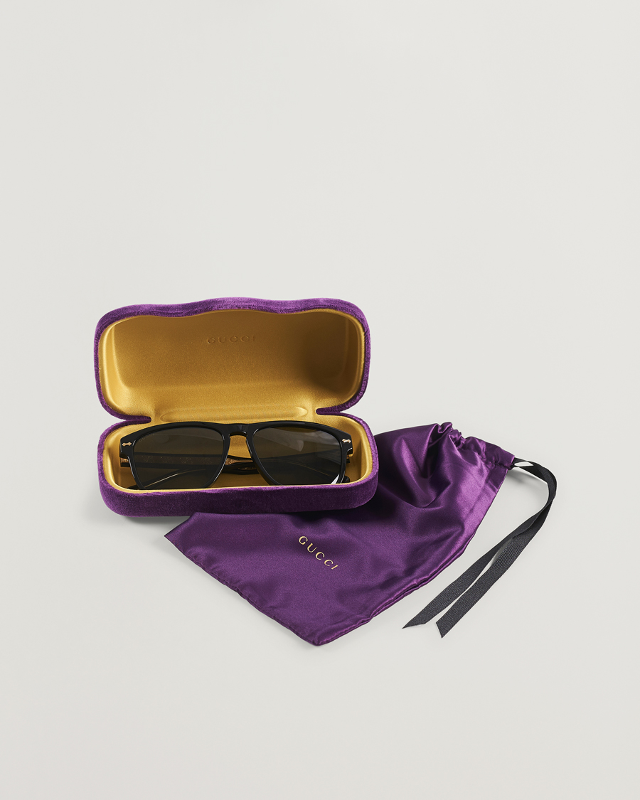 Herre | Gucci GG0911S Sunglasses Black/Grey | Gucci | GG0911S Sunglasses Black/Grey