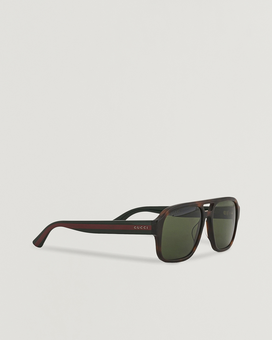 Herre | Gucci GG0925S Sunglasses Havana/Green | Gucci | GG0925S Sunglasses Havana/Green
