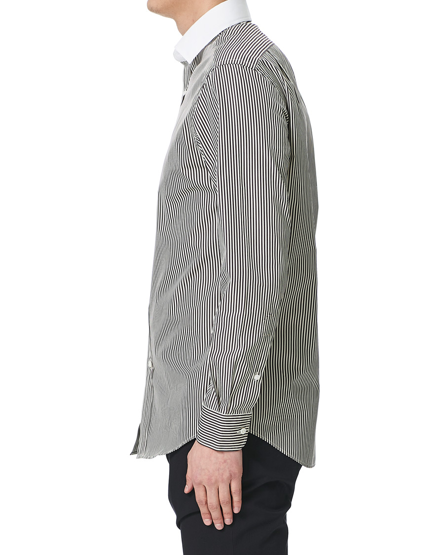 Herre | Skjorter | Ralph Lauren Purple Label | Bengal Striped Shirt Brown/Cream