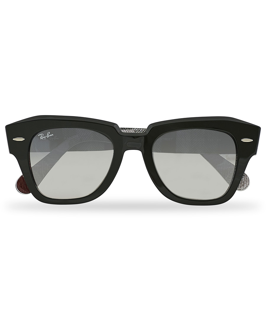 Herre | Ray-Ban RB2186 State Street Sunglasses Black | Ray-Ban | RB2186 State Street Sunglasses Black
