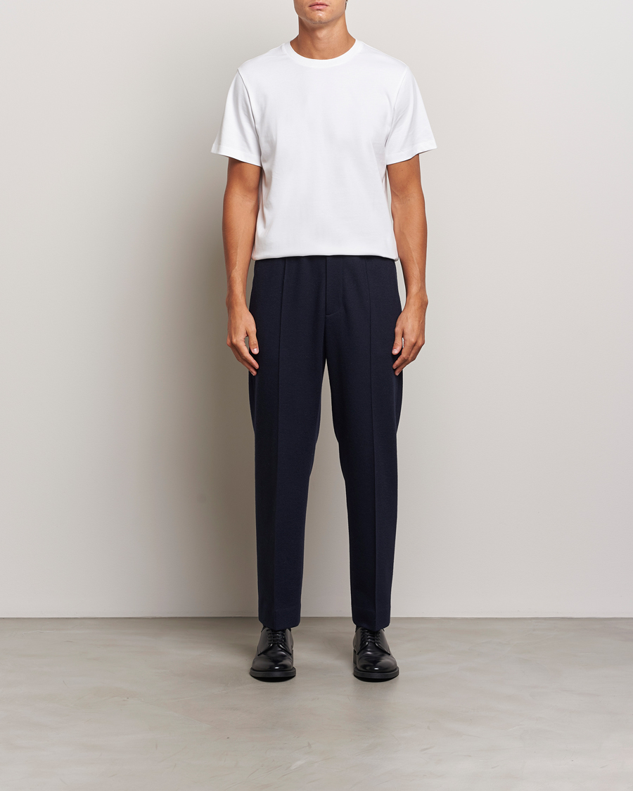 Herre | T-Shirts | Thom Browne | Relaxed Fit Short Sleeve T-Shirt White