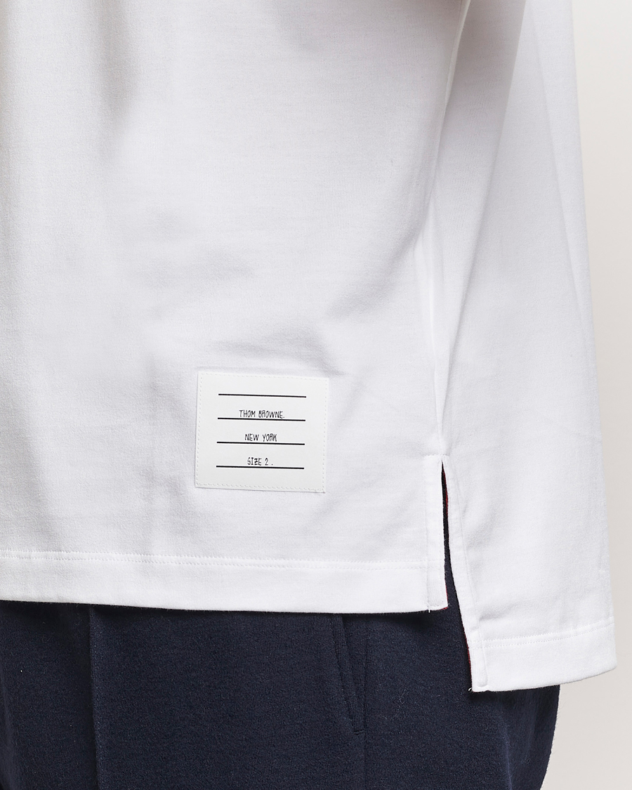 Herre | T-Shirts | Thom Browne | Relaxed Fit Short Sleeve T-Shirt White