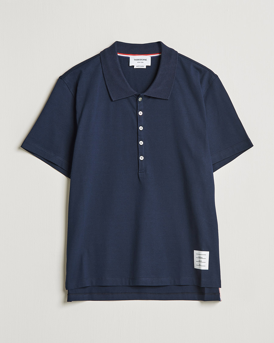 Herre |  | Thom Browne | Relaxed Fit Polo Navy