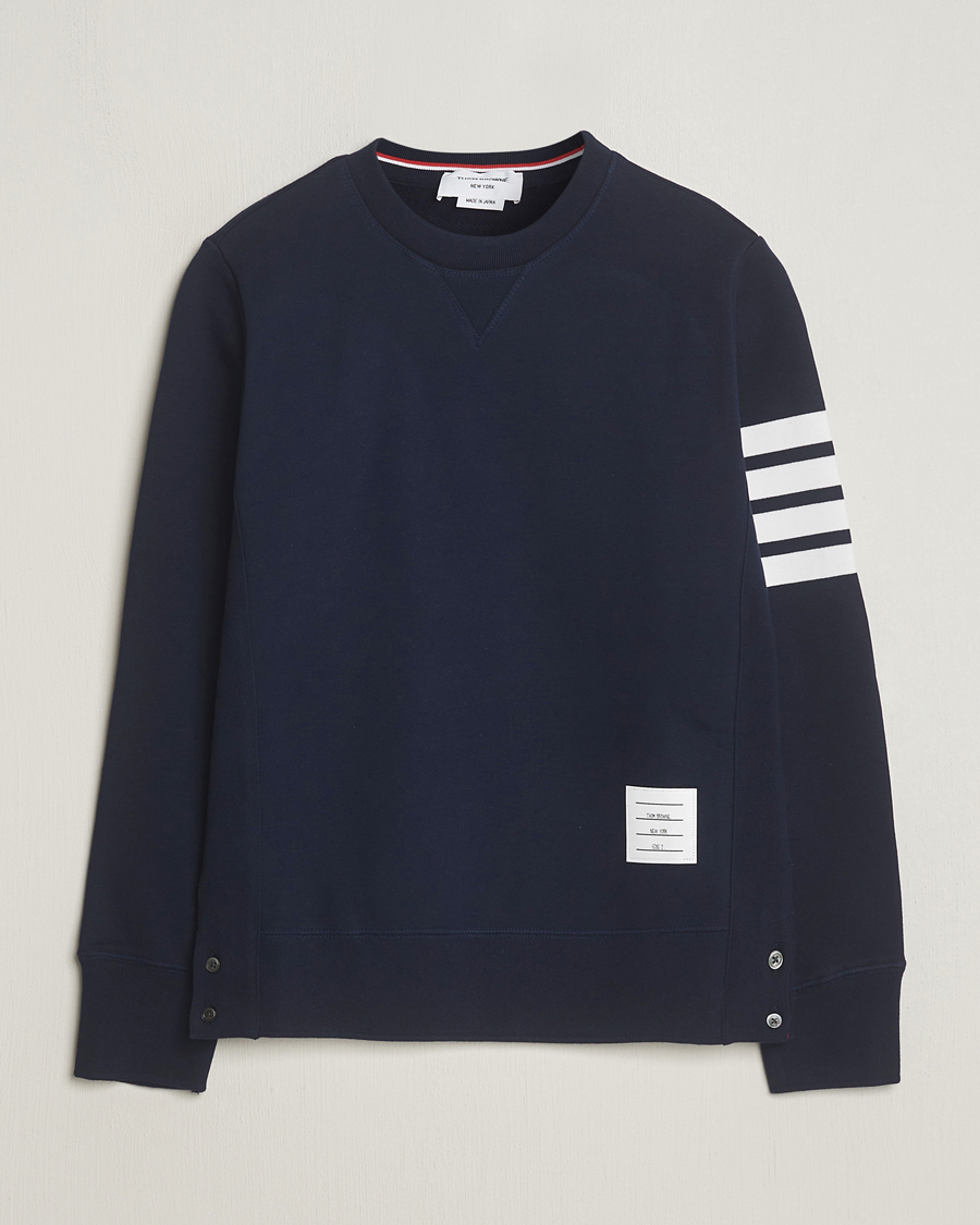 Herre | Trøjer | Thom Browne | 4 Bar Sweatshirt Navy