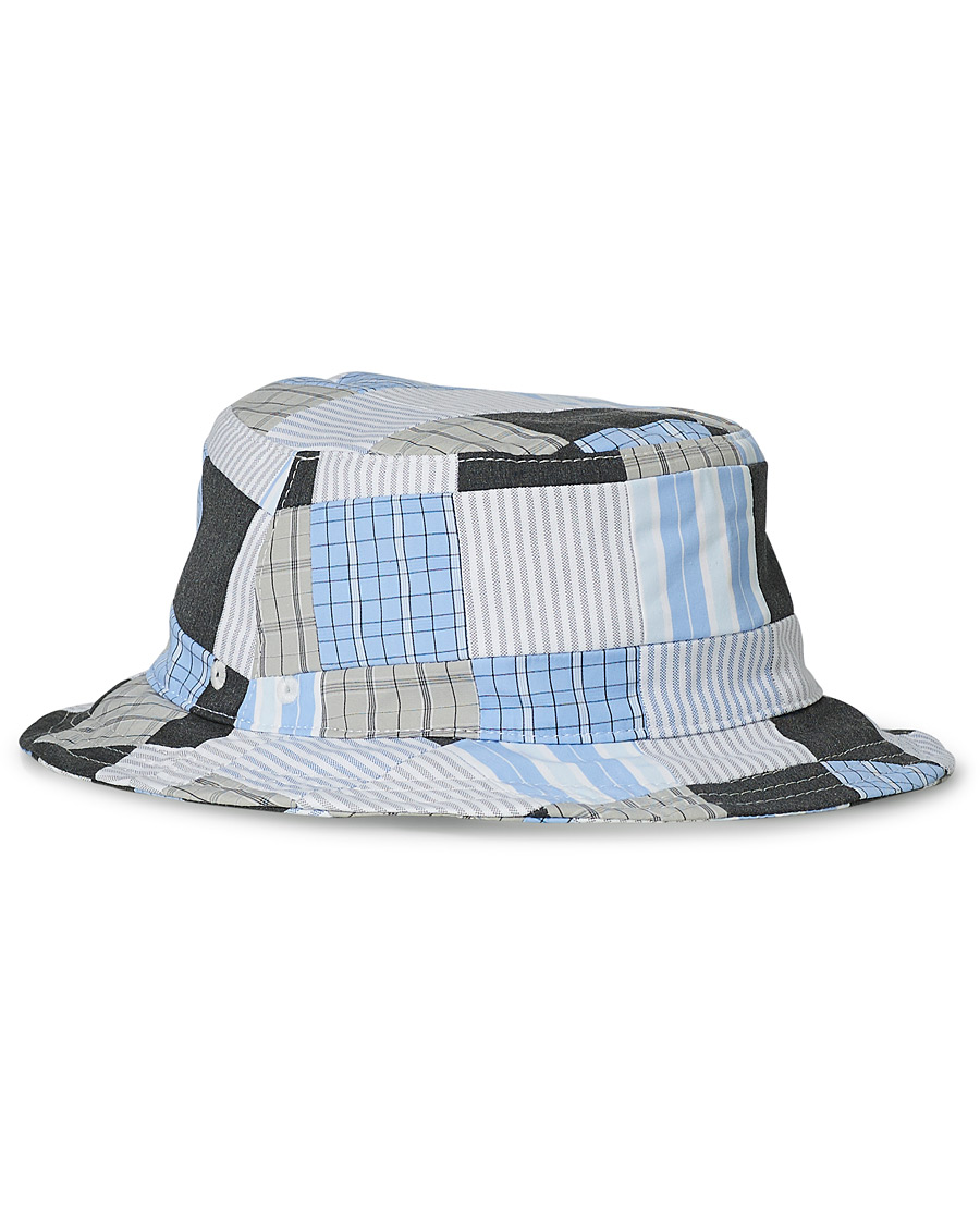 Herre | Thom Browne Bucket Hat Grey Patchwork | Thom Browne | Bucket Hat Grey Patchwork