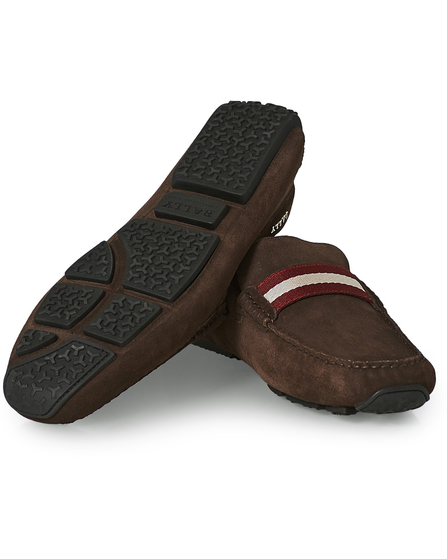 Herre | Bally Pearce Car Shoe Brown Suede | Bally | Pearce Car Shoe Brown Suede