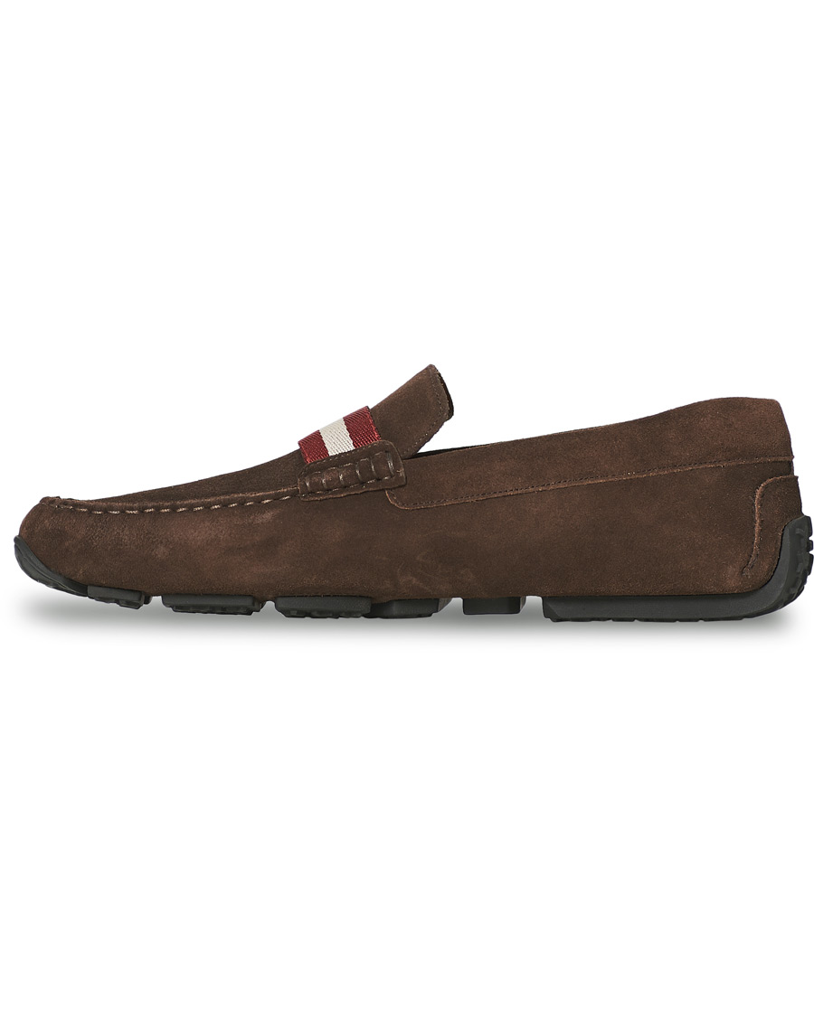 Herre | Bally Pearce Car Shoe Brown Suede | Bally | Pearce Car Shoe Brown Suede