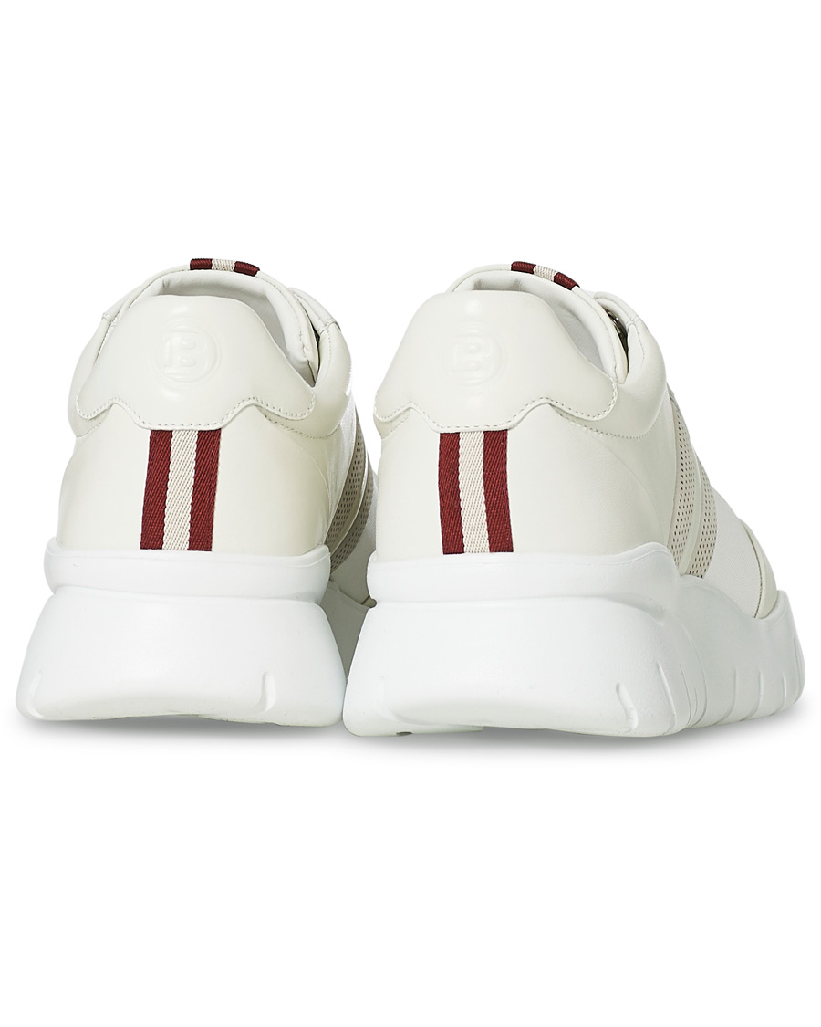 Herre | Bally Bison Running Sneaker White Calf | Bally | Bison Running Sneaker White Calf
