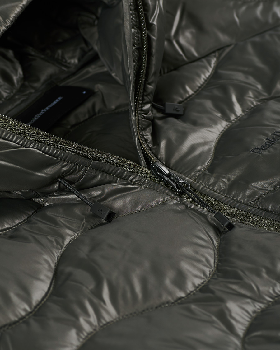 Herre | Jakker | Peak Performance | Helium Hooded Jacket Black Olive