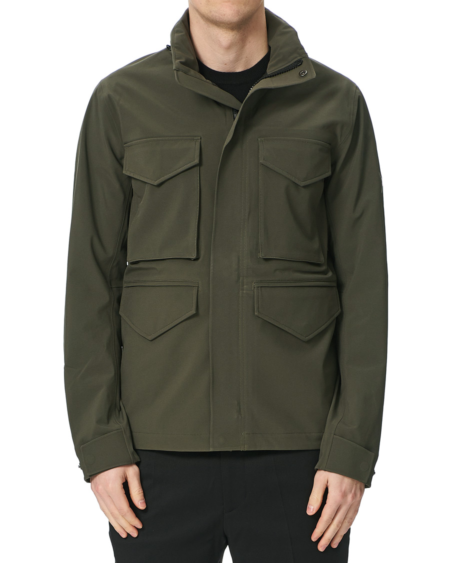 Herre | Jakker | Peak Performance | Softshell Field Jacket Black Olive