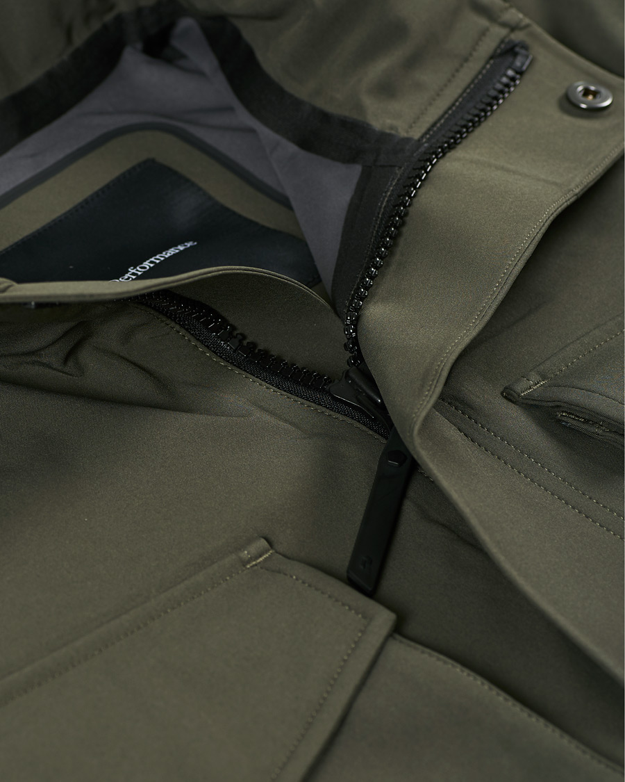 Herre | Jakker | Peak Performance | Softshell Field Jacket Black Olive