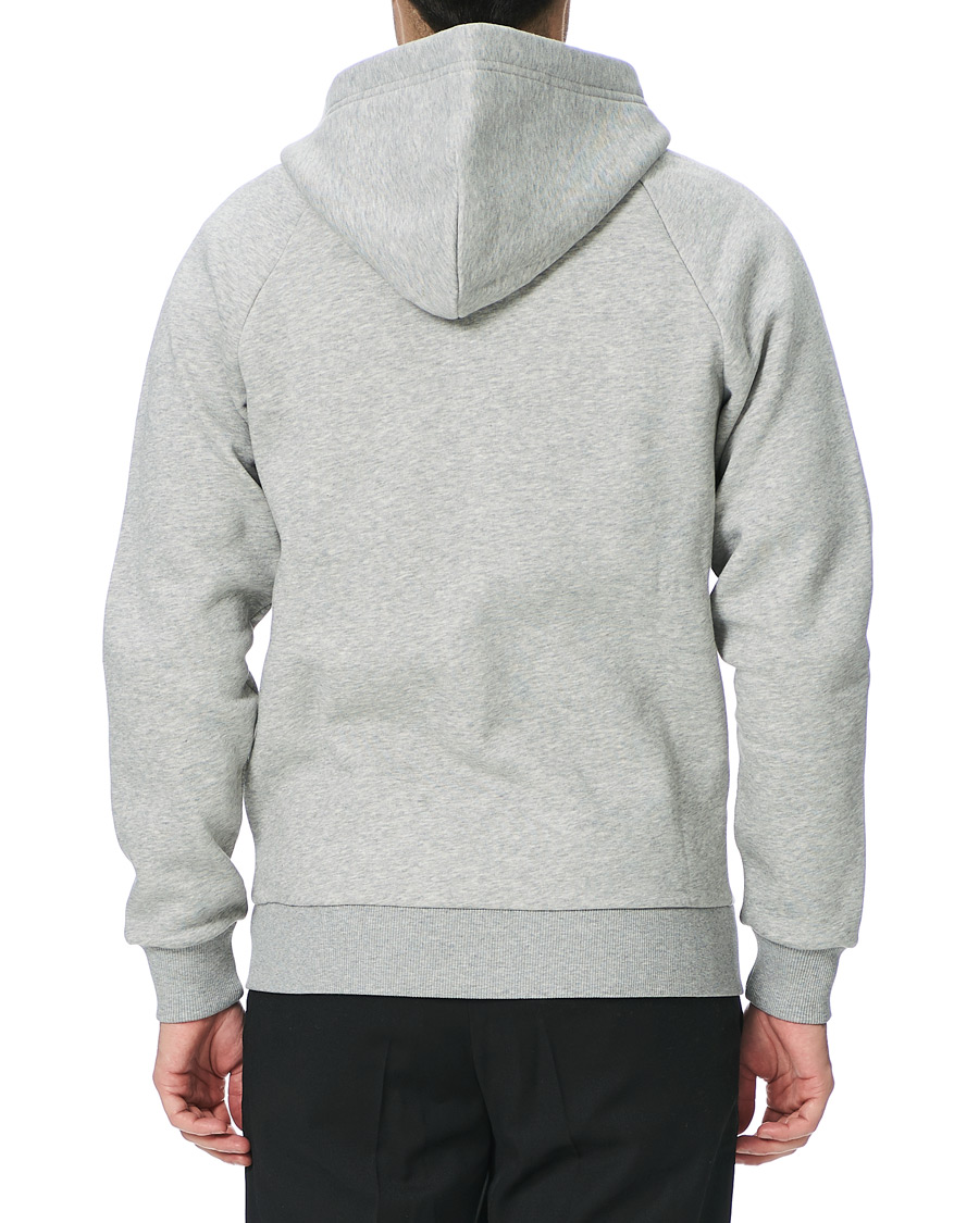 Herre | Trøjer | Peak Performance | Original Logo Full Zip Hoodie Grey Melange