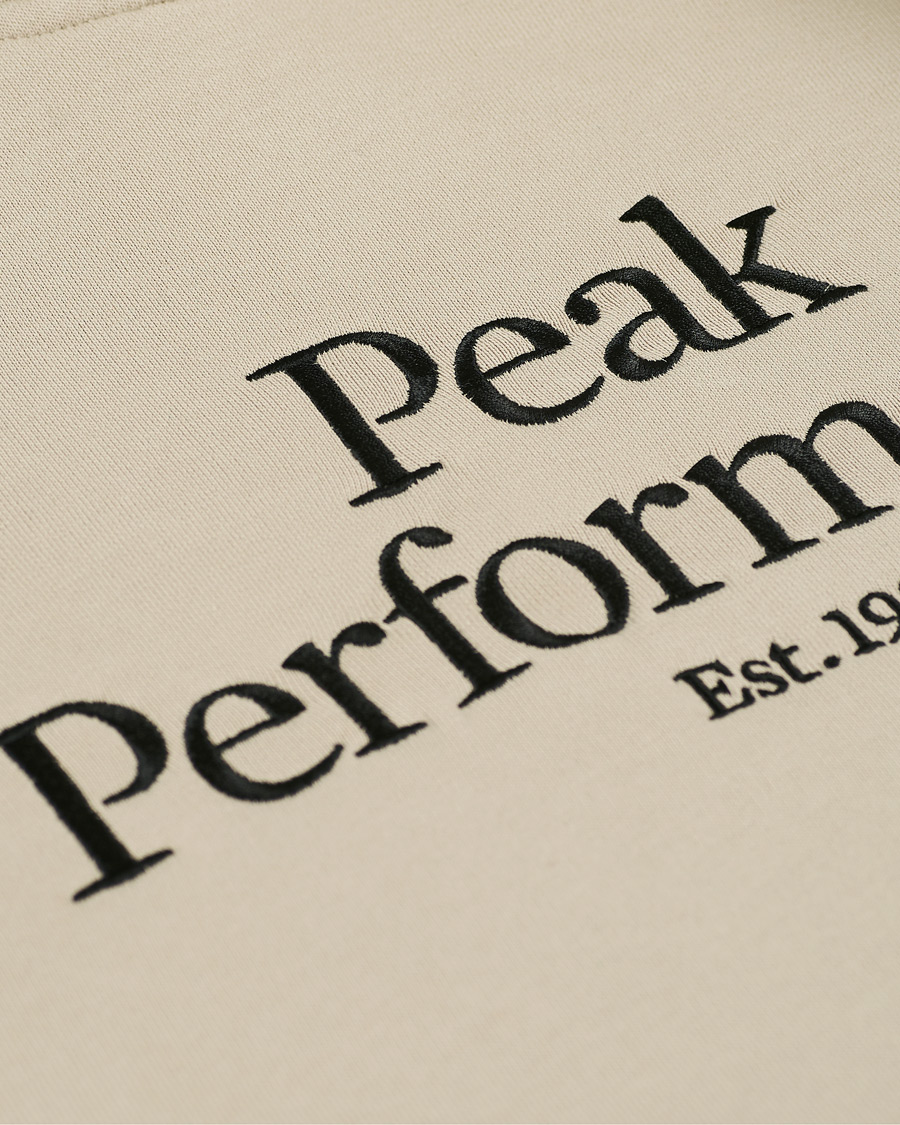 Herre | Trøjer | Peak Performance | Original Logo Hoodie Celsian Beige