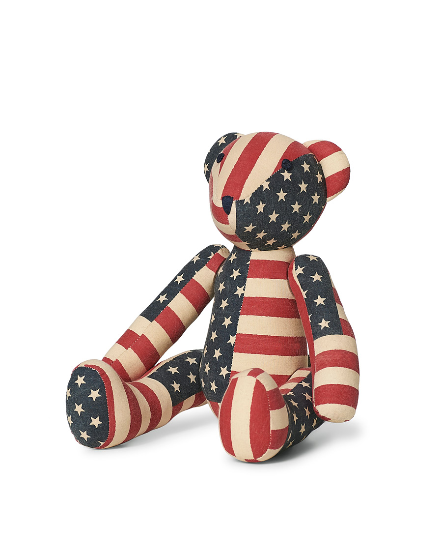 Herre | RRL Teddy Bear Limited Edition Patchwork Flag | RRL | Teddy Bear Limited Edition Patchwork Flag