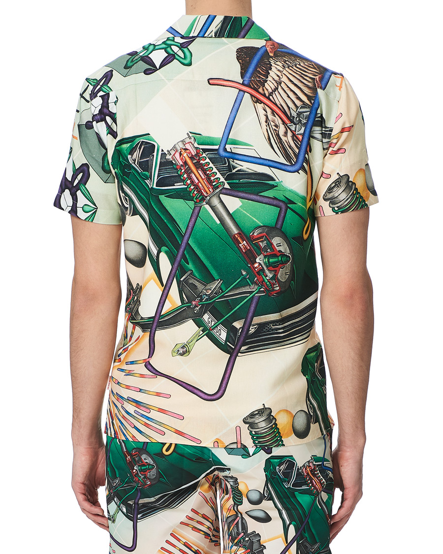Herre | Skjorter | Orlebar Brown | Travis Peter Philips Print Resort Shirt Front Axle