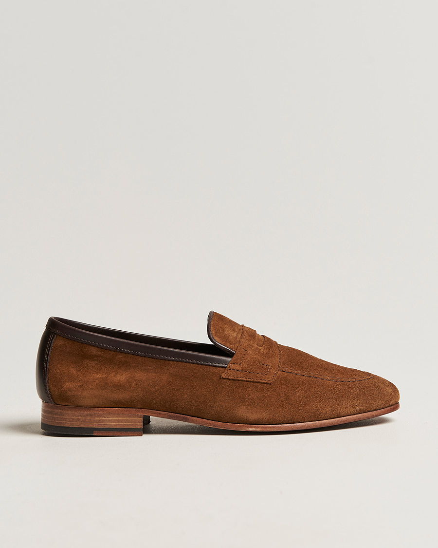 Herre | Loake Lifestyle Darwin Loafer Tan Suede | Loake Lifestyle | Darwin Loafer Tan Suede