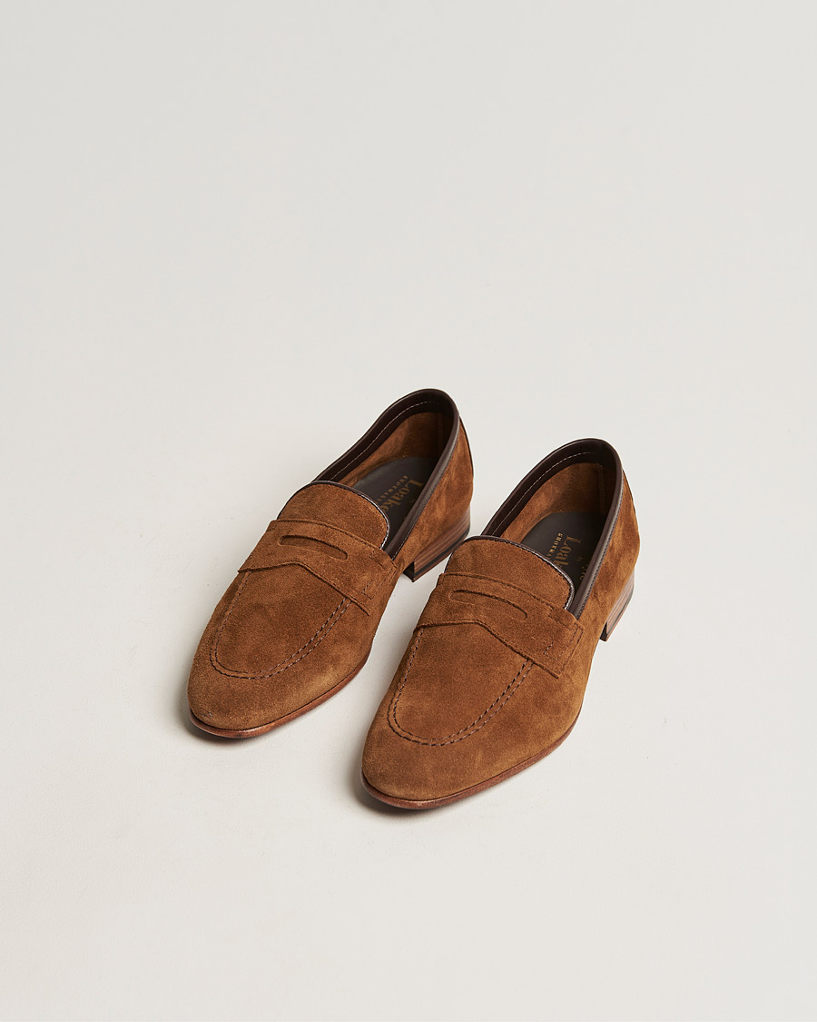 Herre | Loafers | Loake Lifestyle | Darwin Loafer Tan Suede