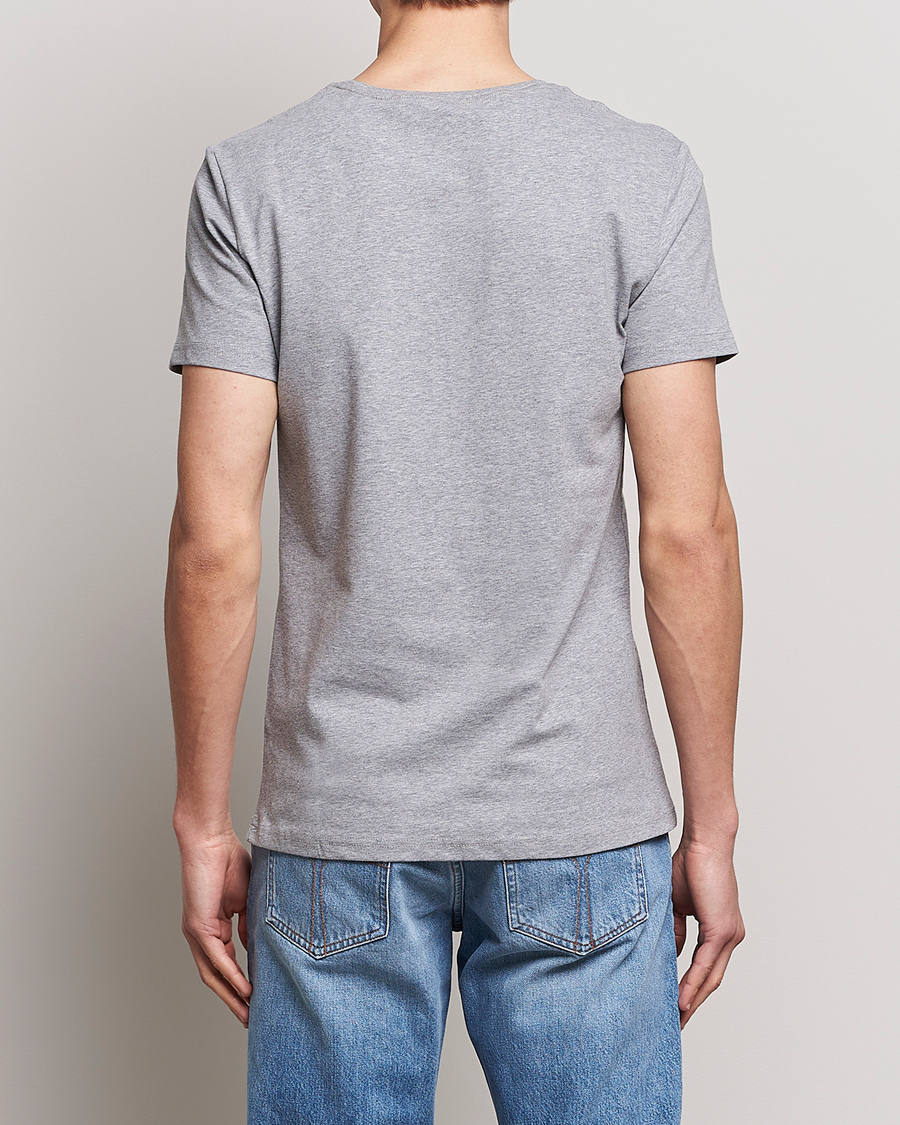 Herre | T-Shirts | Bread & Boxers | 4-Pack Crew Neck Tee White/Black/Grey/Navy