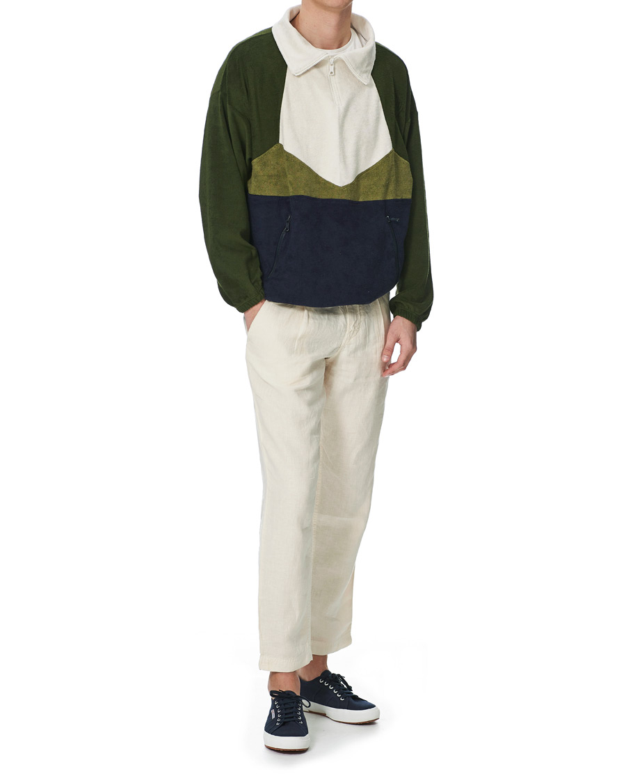 Herre | Trøjer | Howlin' | Long Sleeve Terry Zip Sweat Dark Green