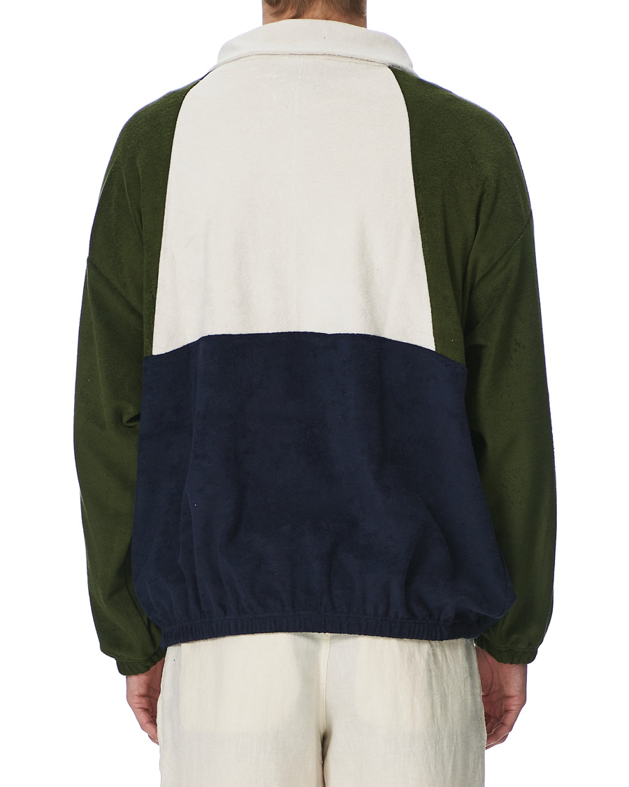 Herre | Trøjer | Howlin' | Long Sleeve Terry Zip Sweat Dark Green