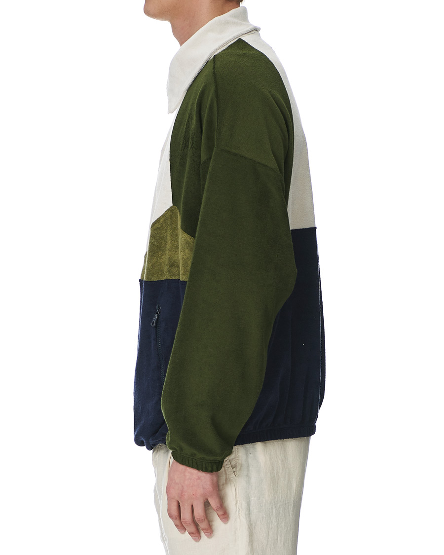 Herre | Trøjer | Howlin' | Long Sleeve Terry Zip Sweat Dark Green