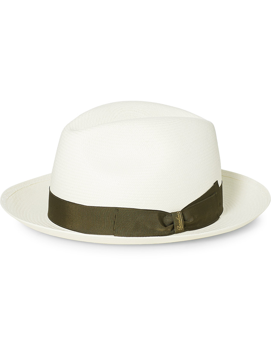 Herre | Borsalino Panama Fine With Medium Brim Serpe | Borsalino | Panama Fine With Medium Brim Serpe
