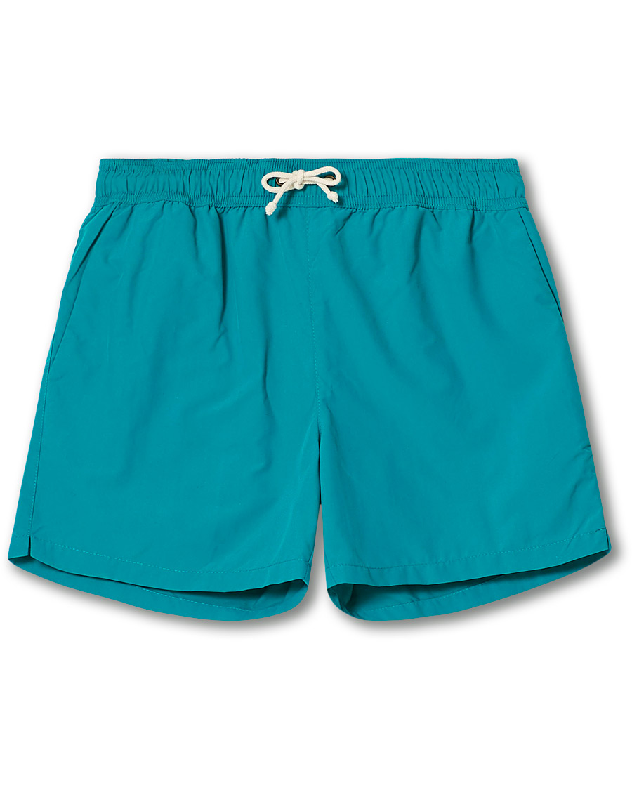 Herre | Badebukser | Ripa Ripa | Plain Swim Shorts Aqua Blue