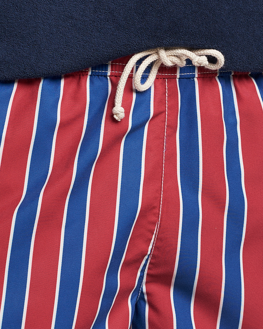 Herre | Badebukser | Ripa Ripa | Monterosso Striped Swimshorts Red/Blue