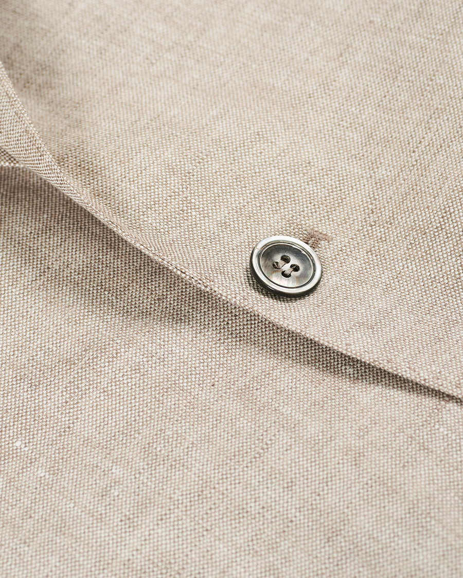 Herre | Blazere & jakker | Oscar Jacobson | Egel Linen Blazer Beige