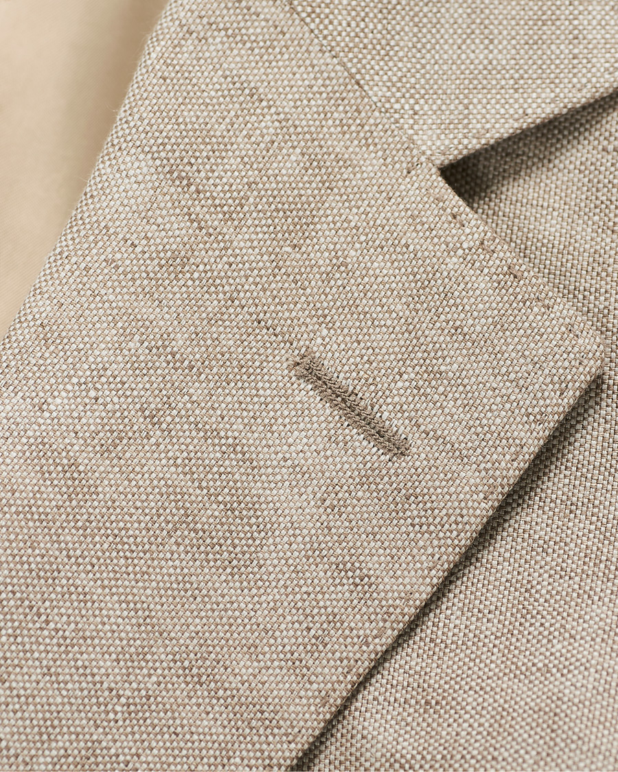 Herre | Blazere & jakker | Oscar Jacobson | Egel Linen Blazer Beige