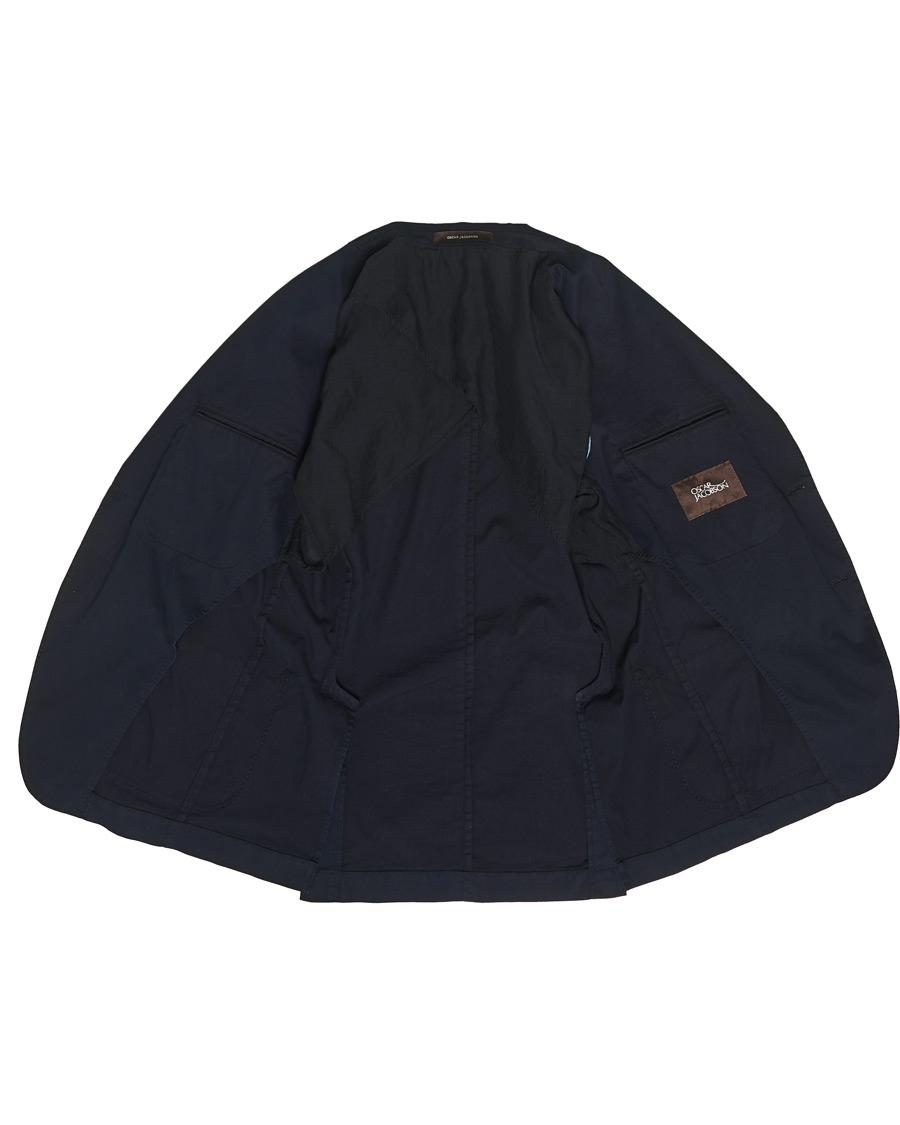 Herre | Blazere & jakker | Oscar Jacobson | Egel Cotton Blazer Navy