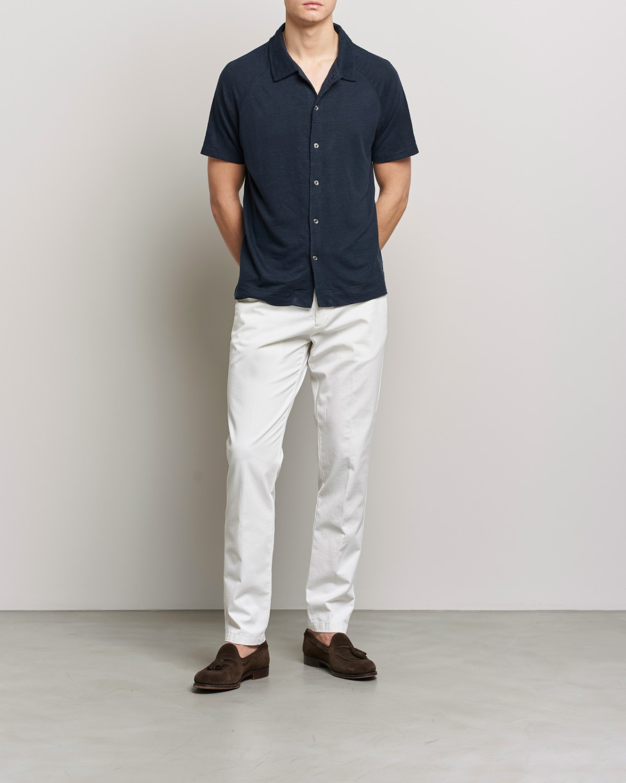 Herre | Bukser | Oscar Jacobson | Danwick Side Adjusters Chino Creme