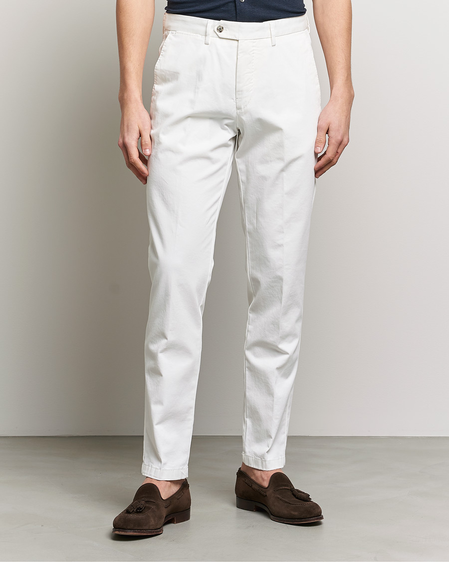 Herre | Bukser | Oscar Jacobson | Danwick Side Adjusters Chino Creme