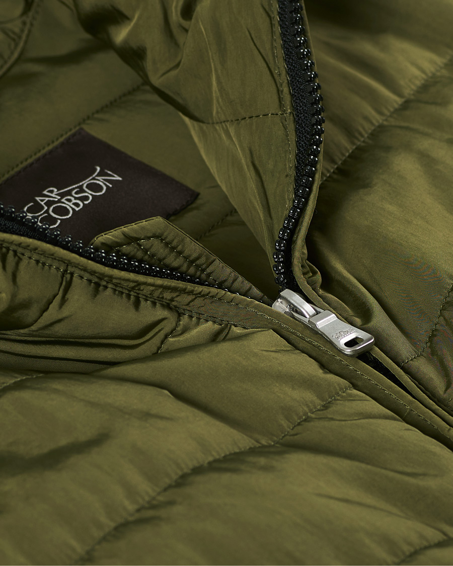 Herre | Jakker | Oscar Jacobson | Liner Evo Waistcoat Green