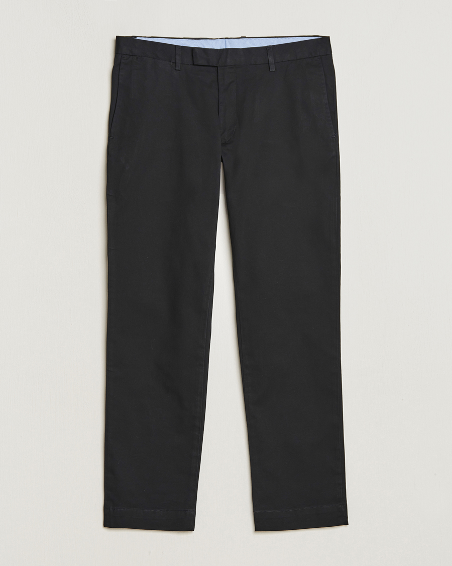 Herre | Bukser | Polo Ralph Lauren | Slim Fit Stretch Chinos Black
