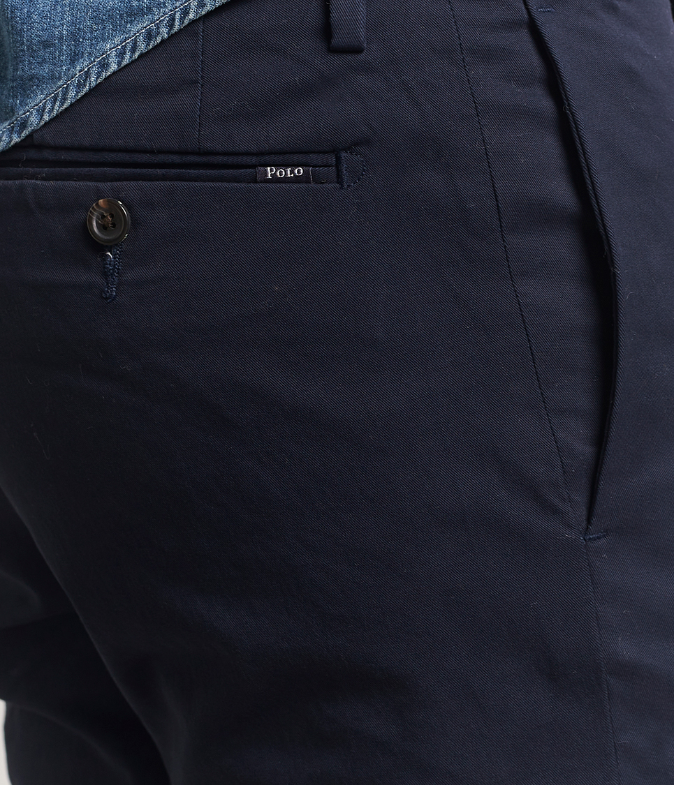 Herre | Bukser | Polo Ralph Lauren | Slim Fit Stretch Chinos Aviator Navy