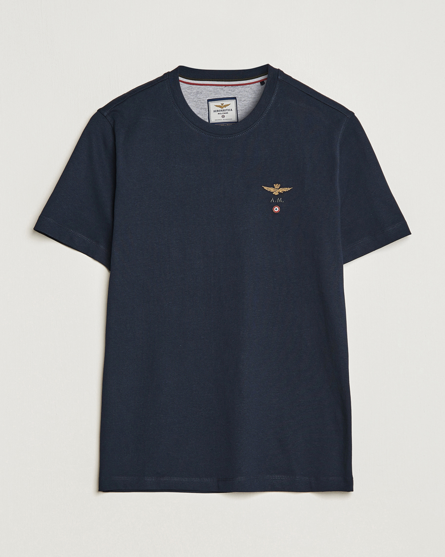 Herre |  | Aeronautica Militare | TS1580 Crew Neck Tee Navy