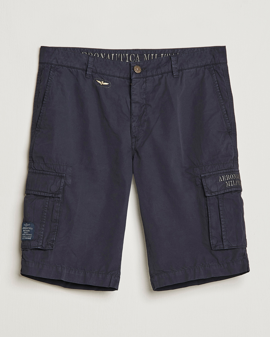 Herre | Shorts | Aeronautica Militare | BE066 Cargo Shorts Navy
