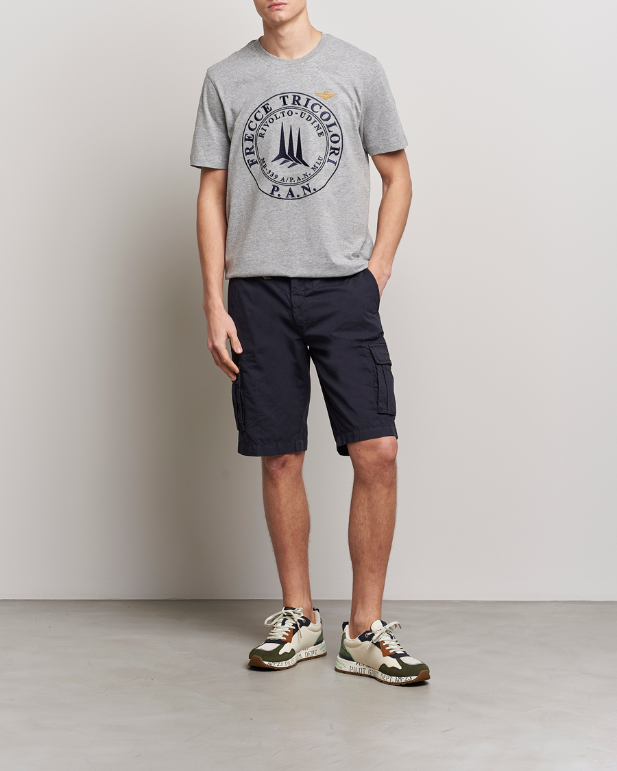 Herre | Shorts | Aeronautica Militare | BE066 Cargo Shorts Navy