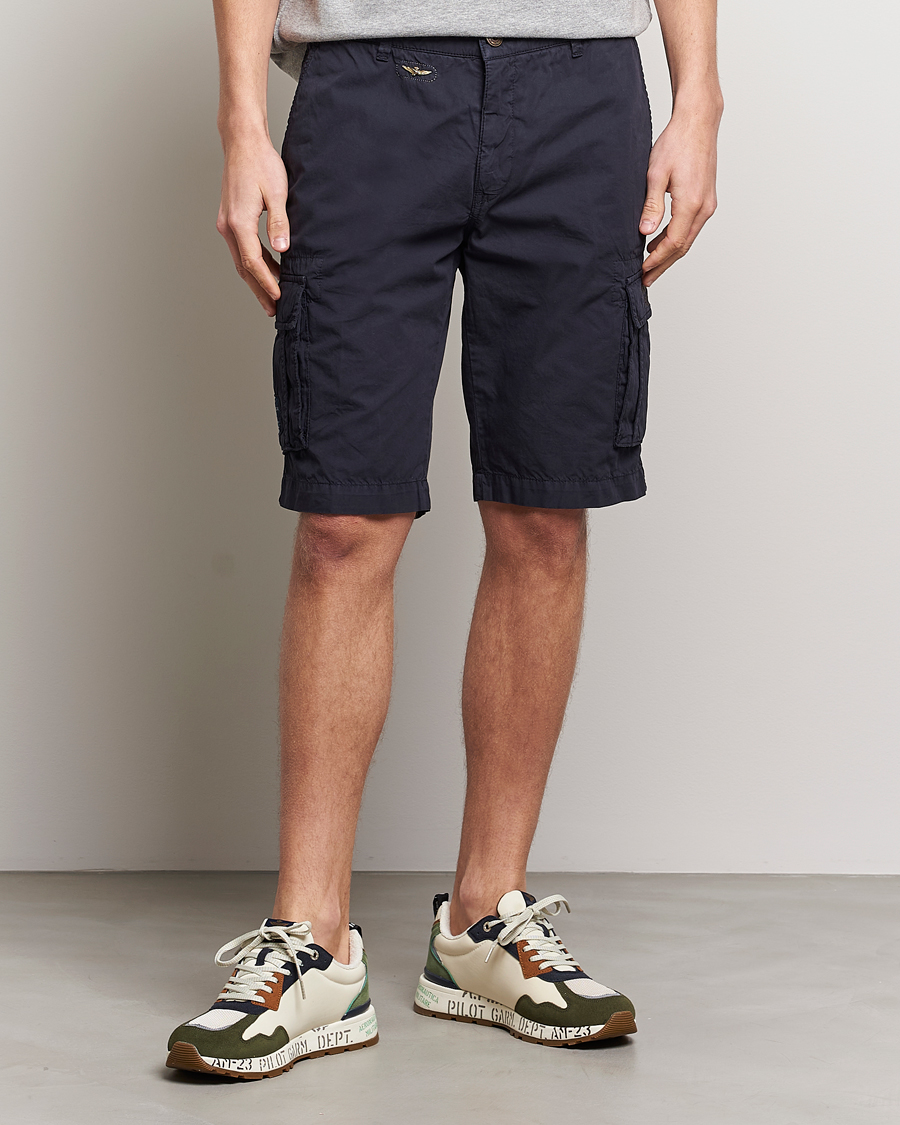 Herre |  | Aeronautica Militare | BE066 Cargo Shorts Navy