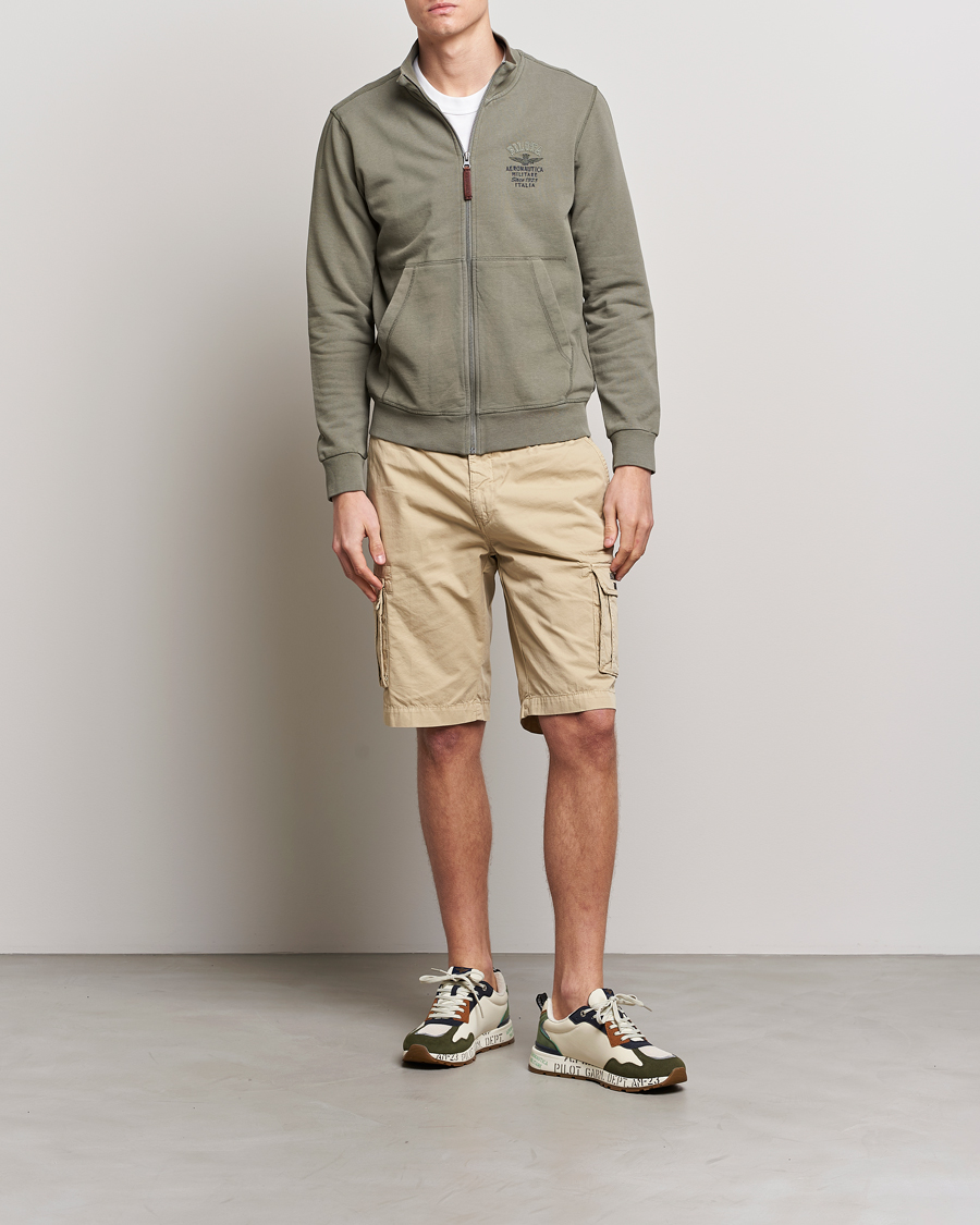 Herre | Shorts | Aeronautica Militare | BE066 Cargo Shorts Sand