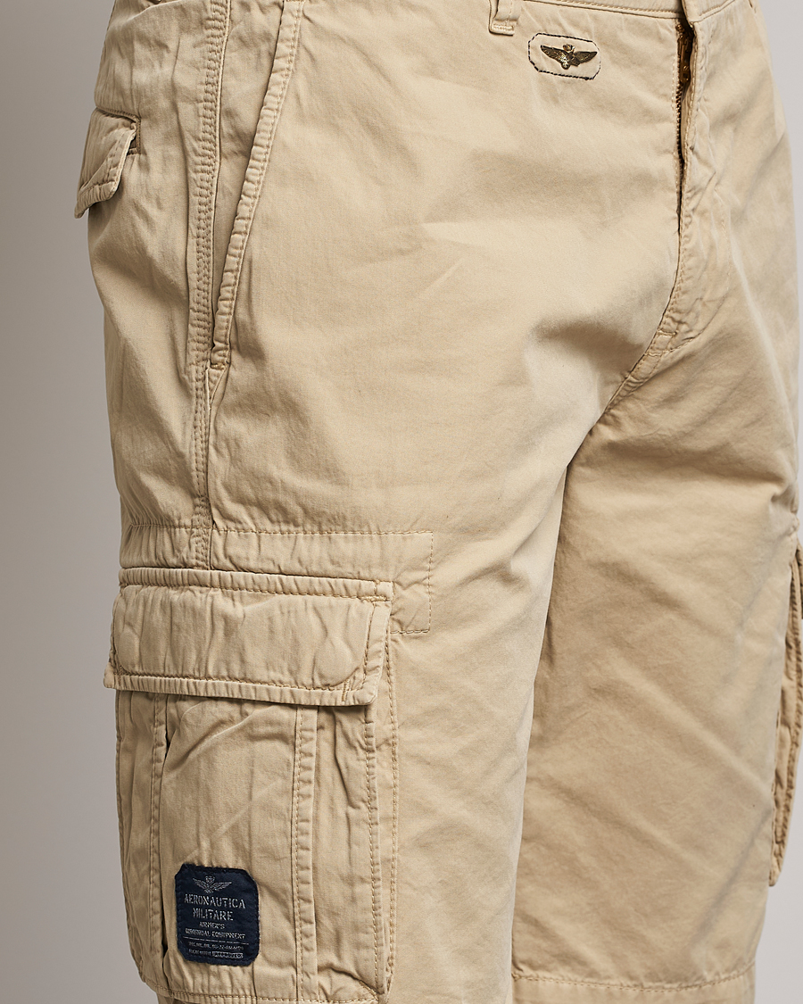 Herre | Shorts | Aeronautica Militare | BE066 Cargo Shorts Sand